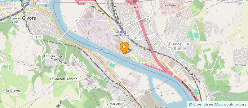 localisation de l'entreprise ONG COEDADE.EU (COMITE D'ORGANISATION EUROPEEN DES ASSISES DE L ENERGIE)  SAINT-VICTOR-LA-COSTE