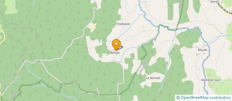localisation de l'entreprise ONG EXPLORER - APPRENDRE à ALLEGRE