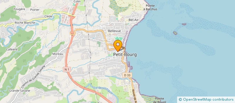localisation de l'entreprise ONG HAPY à PETIT-BOURG