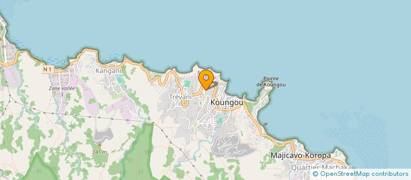 localisation de l'entreprise ONG MAYOTTE OUSSIKINI BASSI à MAMOUDZOU