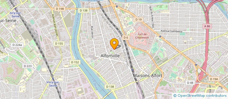 localisation de l'entreprise ONGAESHI STUDIO à ALFORTVILLE