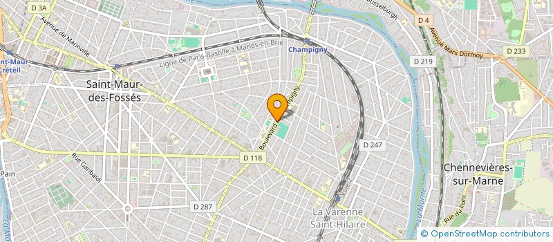 localisation de l'entreprise ONGAKU à SAINT-MAUR-DES-FOSSES