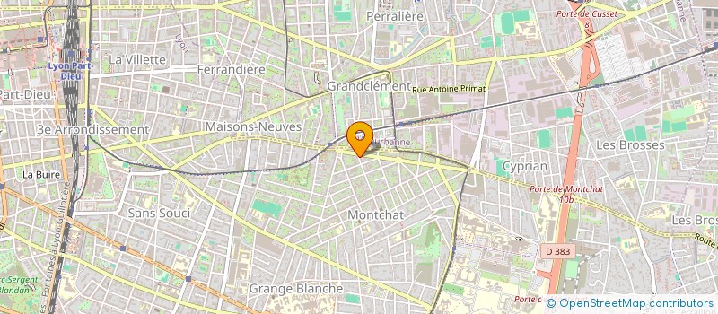 localisation de l'entreprise ONGI  LYON