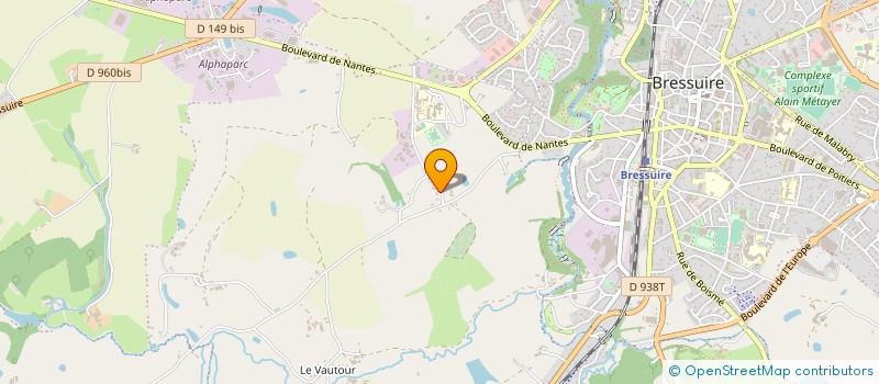 localisation de l'entreprise ONGI ETORRI  BRESSUIRE