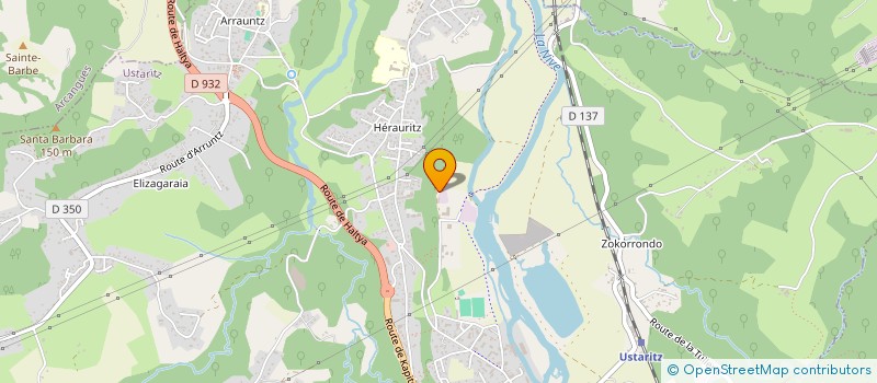 localisation de l'entreprise ONGI ETORRI  USTARITZ