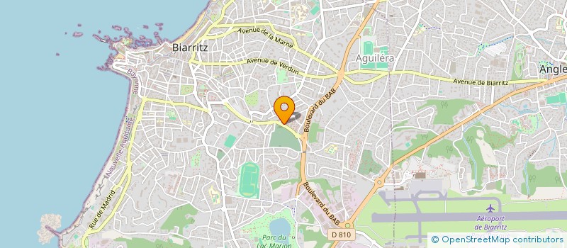 localisation de l'entreprise ONGINAHI à BIARRITZ