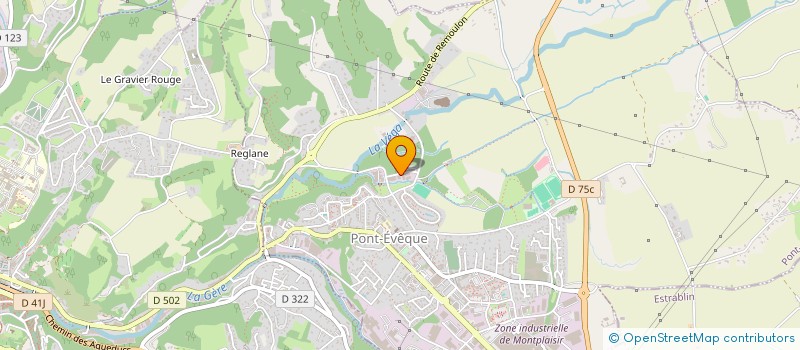 localisation de l'entreprise ONGK  PONT-EVEQUE