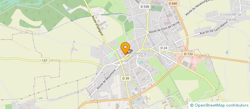 localisation de l'entreprise ONGL'IN à LE NEUBOURG
