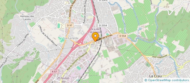 localisation de l'entreprise ONGL'JESS à LA FARLEDE