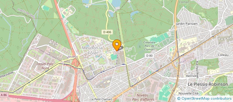 localisation de l'entreprise ONGL'STORY à MEUDON