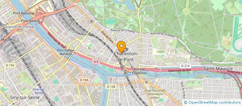 localisation de l'entreprise ONGLE ET BEAUTE à CHARENTON-LE-PONT