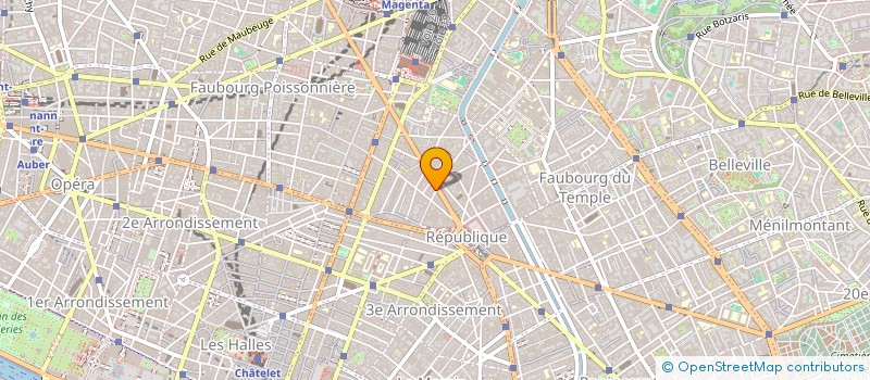 localisation de l'entreprise ONGLE ROUGE  PARIS