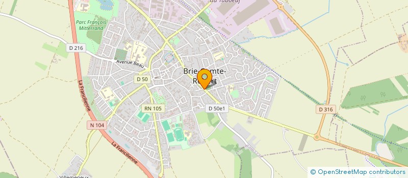 localisation de l'entreprise ONGLERIE MARION à BRIE-COMTE-ROBERT