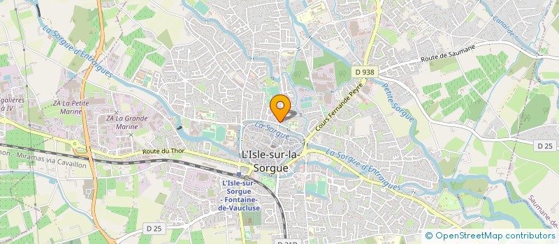 localisation de l'entreprise ONGLES AND CO à L'ISLE-SUR-LA-SORGUE