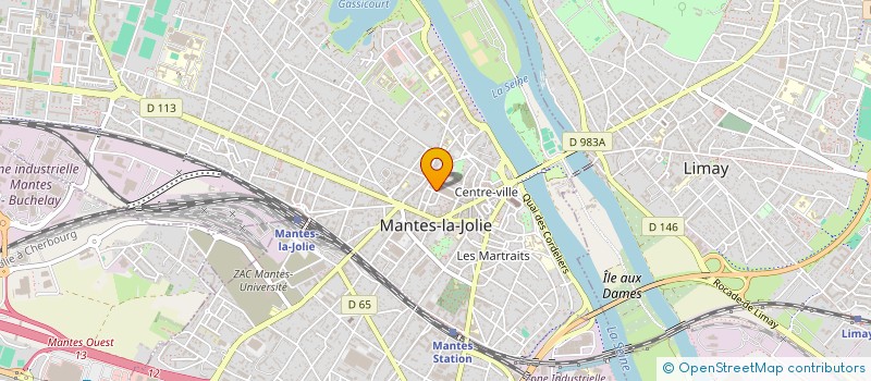 localisation de l'entreprise ONGLES ET BEAUTE  MANTES-LA-JOLIE