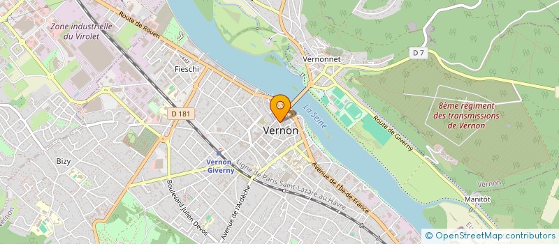 localisation de l'entreprise ONGLES ET DOUC'EURE à VERNON