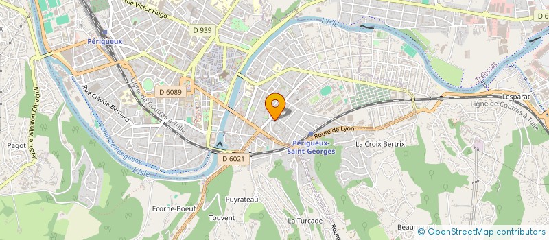 localisation de l'entreprise ONGLES FEE MAIN à PERIGUEUX