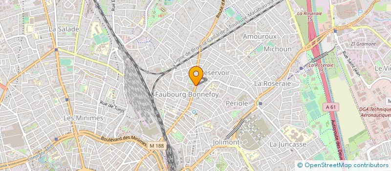 localisation de l'entreprise ONGLES & MAINS à TOULOUSE
