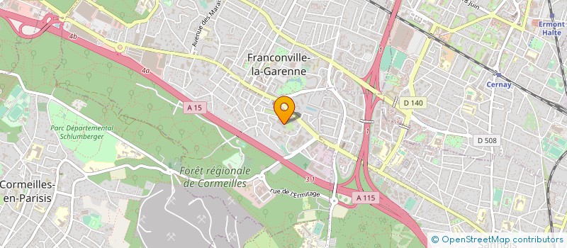 localisation de l'entreprise ONGLISSIM ET PILE à FRANCONVILLE