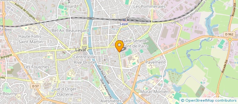 localisation de l'entreprise ONGOZA à LAVAL