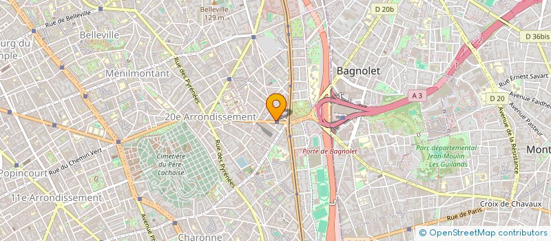 localisation de l'entreprise ONGPHO ME TI LAMKADEM MOHAMED à PARIS