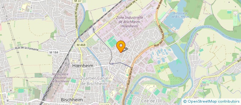 localisation de l'entreprise ONI ENERGIES  HNHEIM