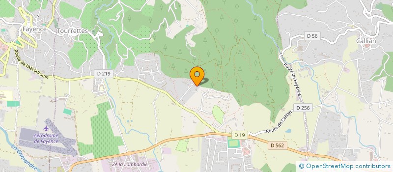 localisation de l'entreprise ONIKHA à TOURRETTES