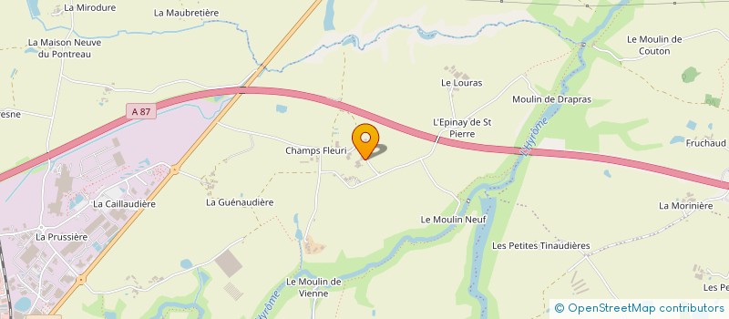 localisation de l'entreprise ONILLON  CHEMILLE-EN-ANJOU
