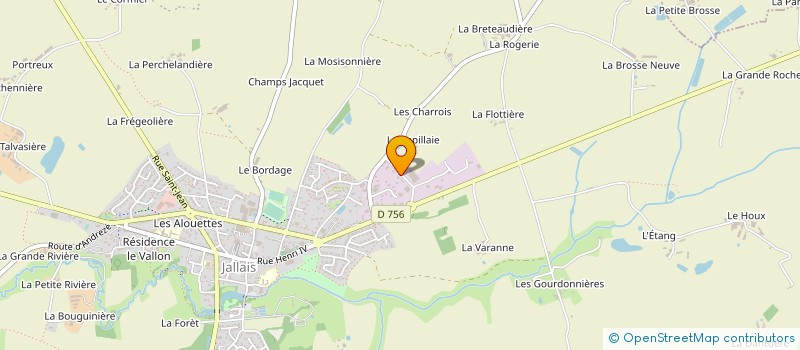 localisation de l'entreprise ONILLON ET FILS à BEAUPREAU-EN-MAUGES