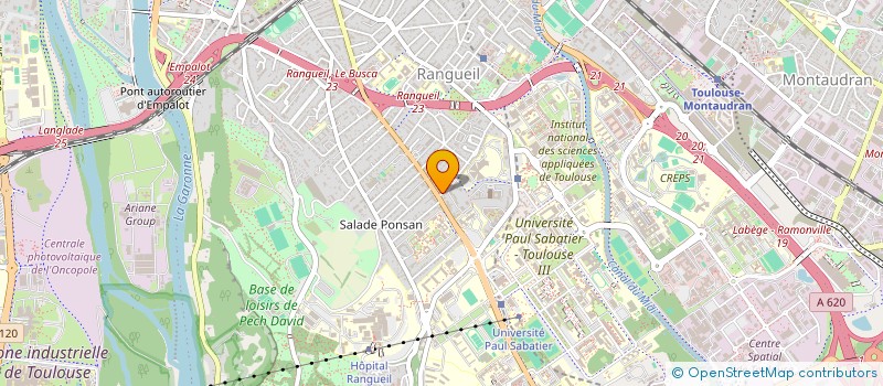 localisation de l'entreprise ONIMEGIRI à TOULOUSE