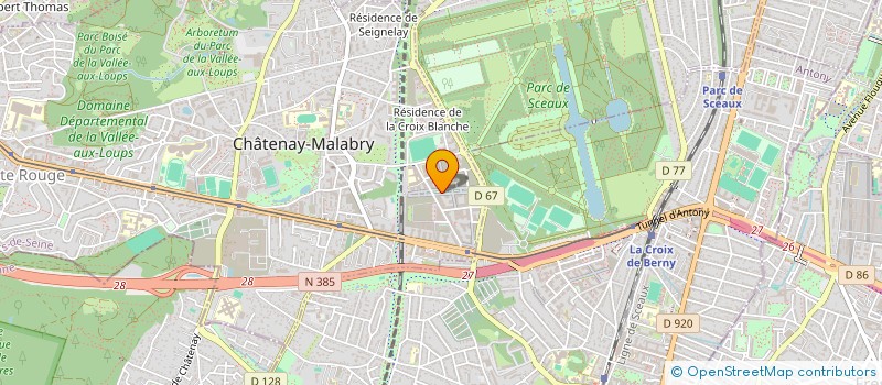 localisation de l'entreprise ONIMHOLDING  CHATENAY-MALABRY