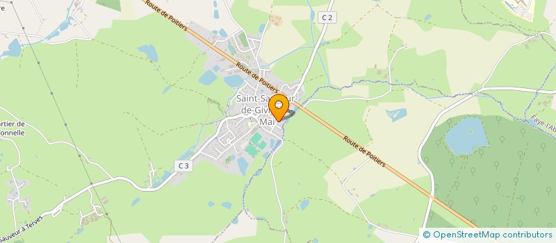 localisation de l'entreprise ONIMMO  BRESSUIRE