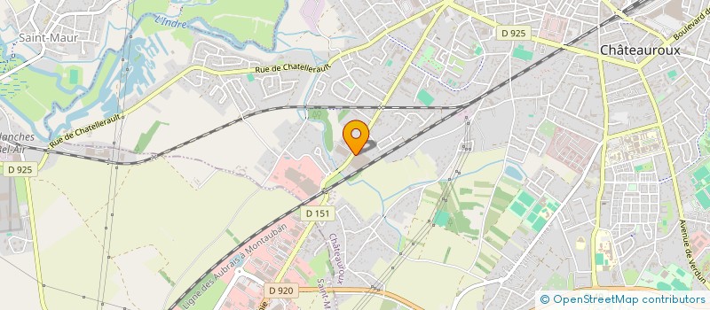localisation de l'entreprise ONIP CENTRE à CHATEAUROUX