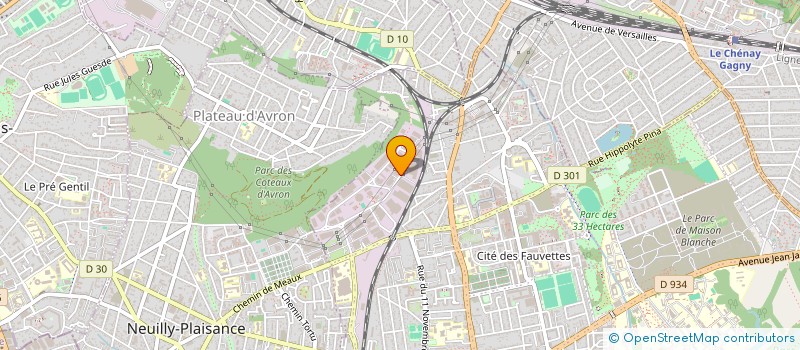 localisation de l'entreprise ONIPLEX SARL à NEUILLY-SUR-MARNE