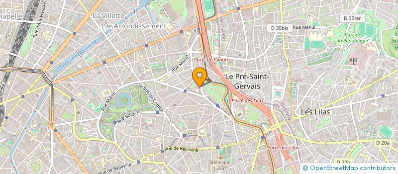 localisation de l'entreprise ONIRIC VOICE  PARIS