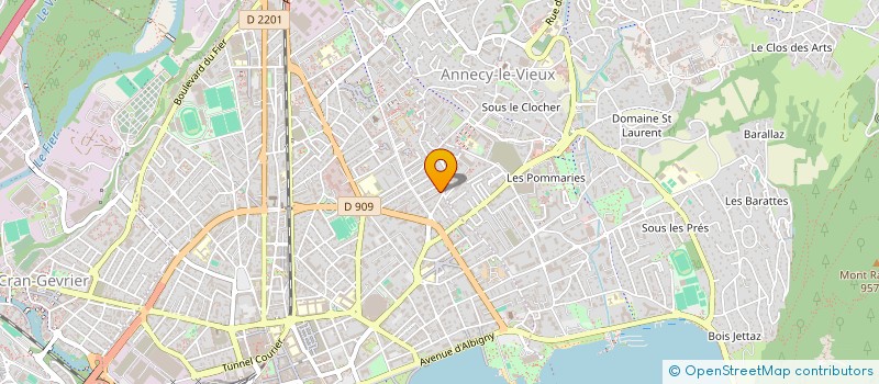 localisation de l'entreprise ONIRIQUE SOLUTION à ANNECY