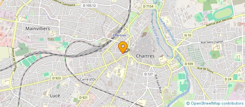 localisation de l'entreprise ONIRISM à CHARTRES