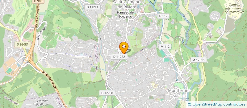 localisation de l'entreprise ONIROS CONCEPT  SAINT-CLEMENT-DE-RIVIERE