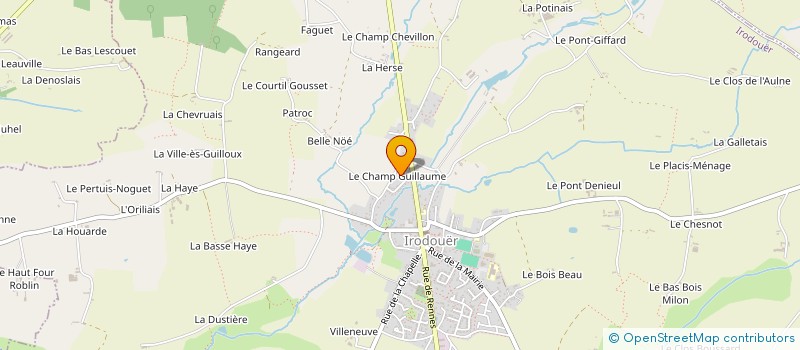 localisation de l'entreprise ONIS CONSULTANT  IRODOUER