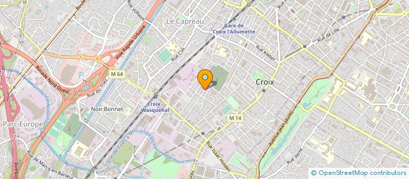 localisation de l'entreprise ONITEQ à CROIX