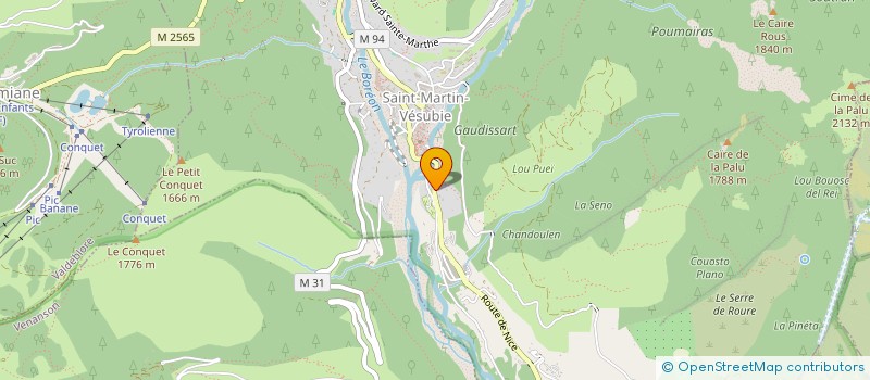 localisation de l'entreprise ONITSHA  SAINT-MARTIN-VESUBIE