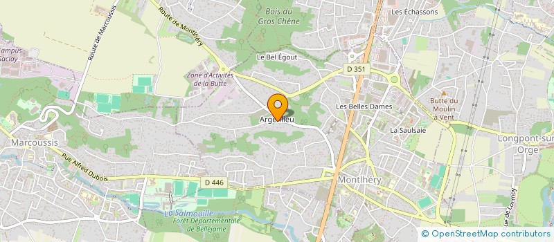 localisation de l'entreprise ONIX  MONTLHERY