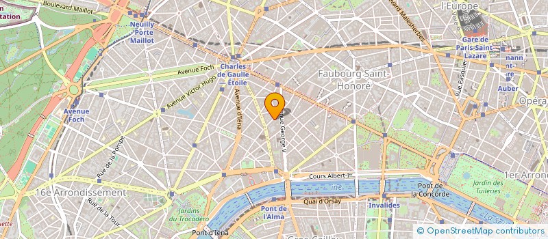 localisation de l'entreprise ONK  PARIS