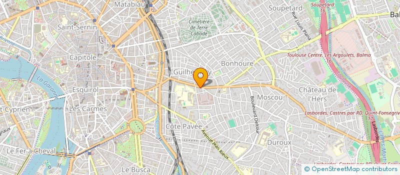 localisation de l'entreprise ONL FOOD à TOULOUSE