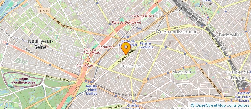 localisation de l'entreprise ONL HOLDING  PARIS