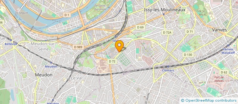 localisation de l'entreprise ONLADS à ISSY-LES-MOULINEAUX