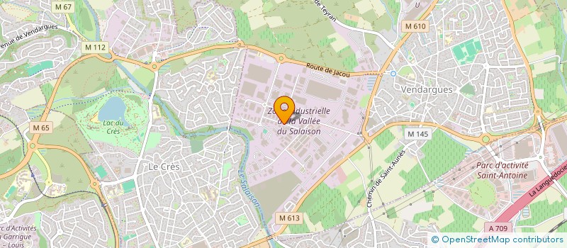 localisation de l'entreprise ONLEEMO  VENDARGUES