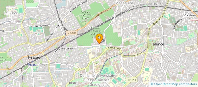 localisation de l'entreprise ONLEGS à PESSAC