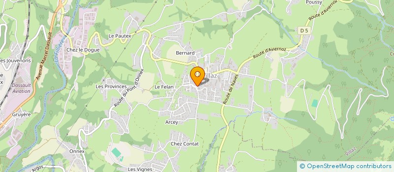 localisation de l'entreprise ONLIGNE PROJECT à ANNECY
