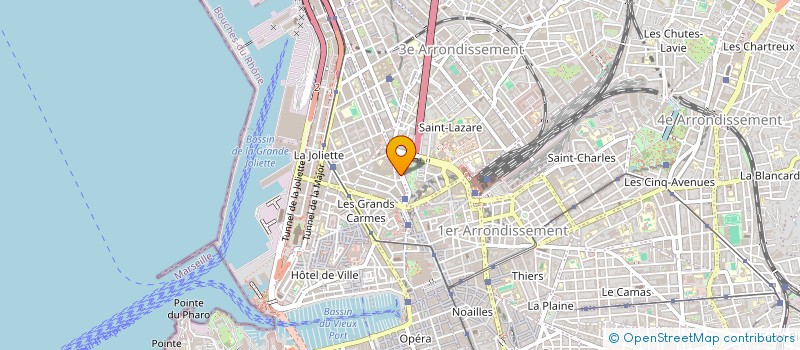localisation de l'entreprise ONLINE à MARSEILLE